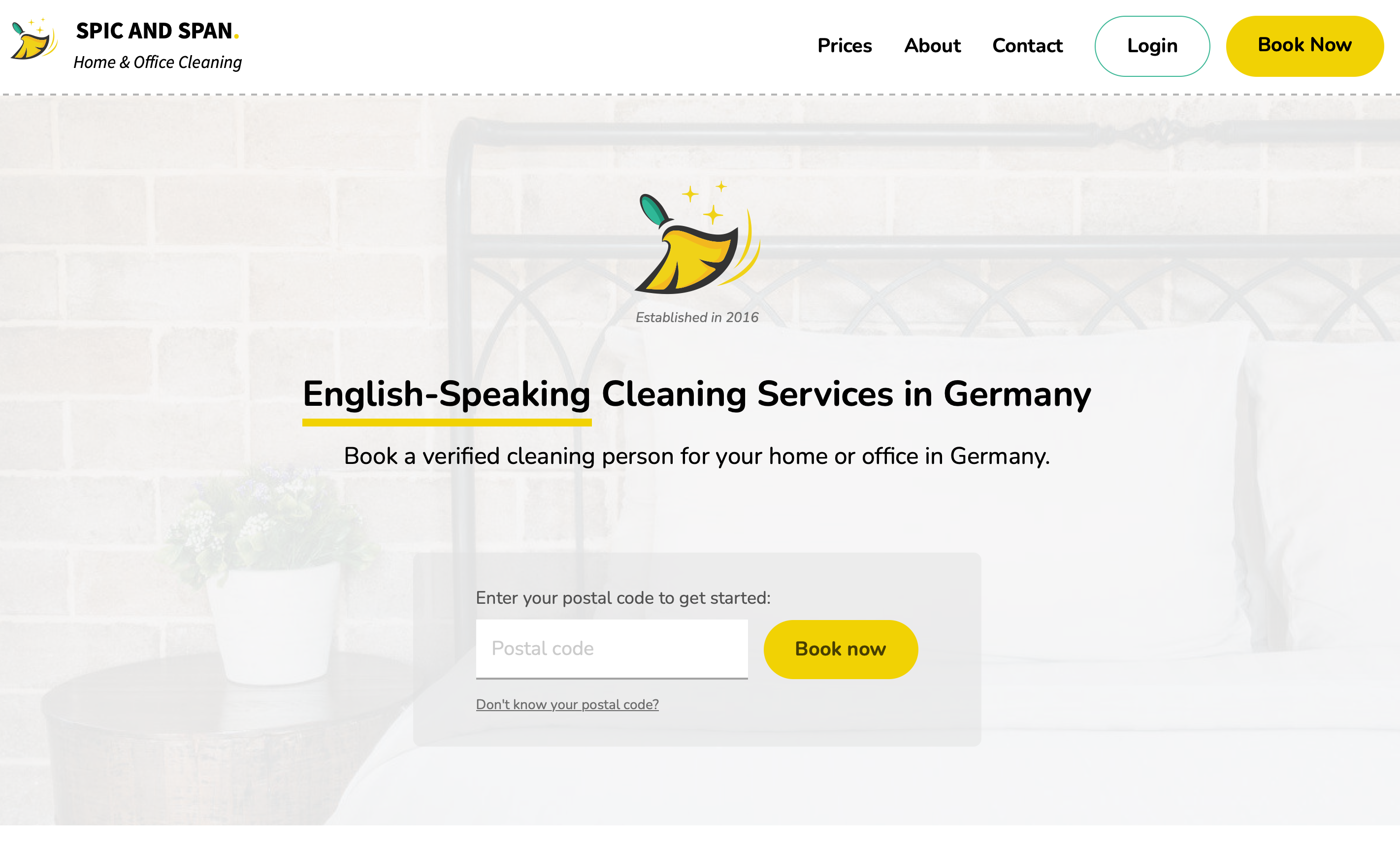 Service business website project
